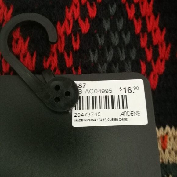 ARDENE Multicolored Colors Stripes Chunky Knit 2 Infinity Scarves NWT - Picture 8 of 11